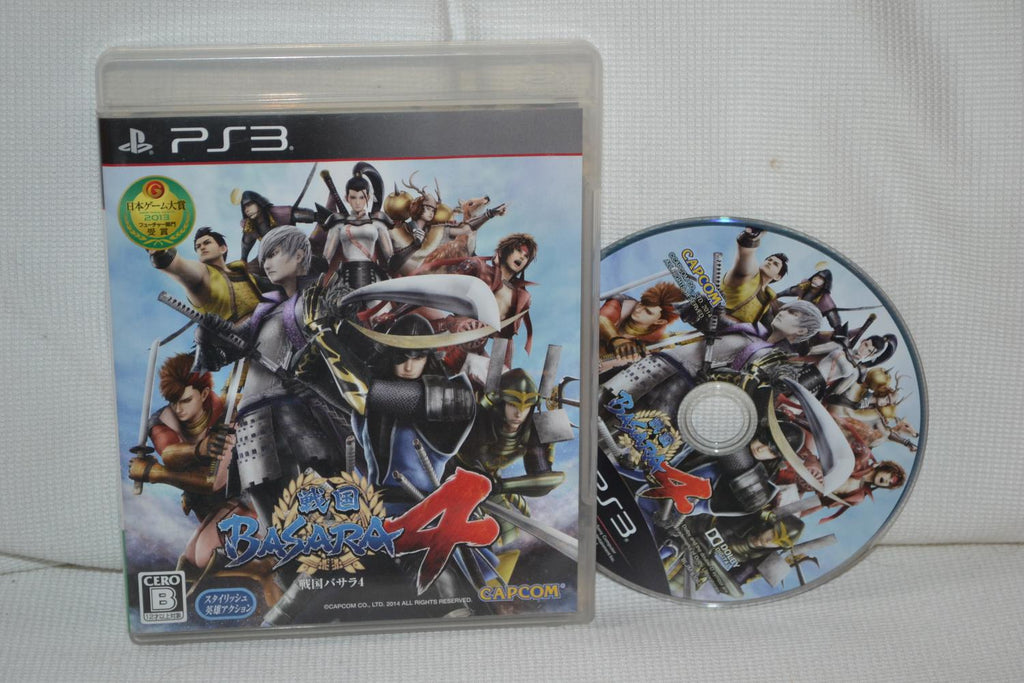 Sengoku Basara 4 PS3 (JAPANSK UTGÅVA) Fint Skick