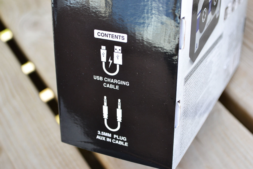 Silver Maxell BT90 Högtalare Bluetooth Trådlös (Kasettband)