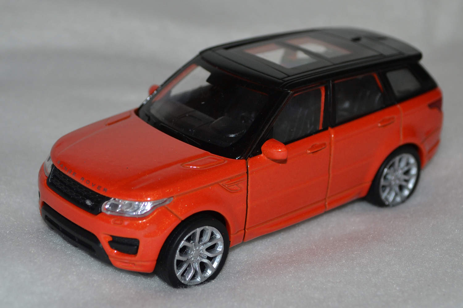 Range Rover Sport Orange 1:34, 1:39 Welly Nex Pullback Ny