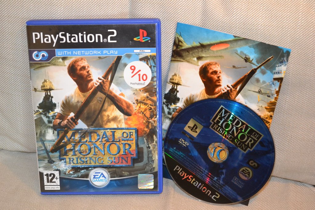 Medal of Honor Rising Sun PS2 Playstation 2 Komplett OK Skick